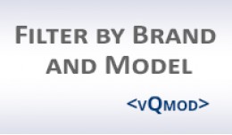 Filter by brand and model