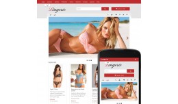 OpenCart 2 Theme Forest Lingerie Ruby