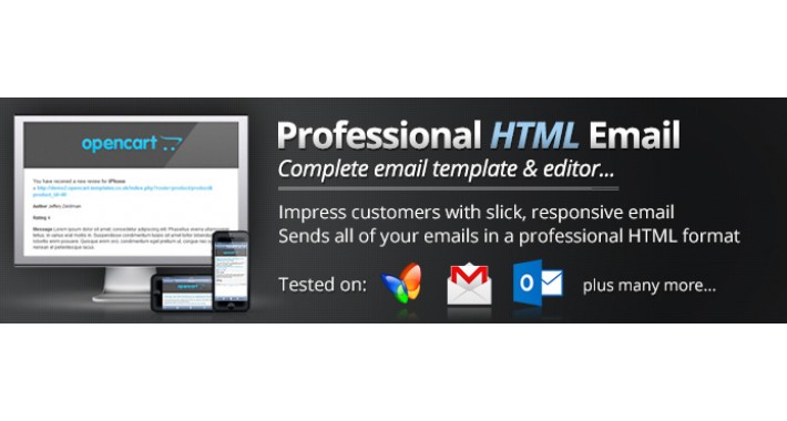 Professional HTML Email Template