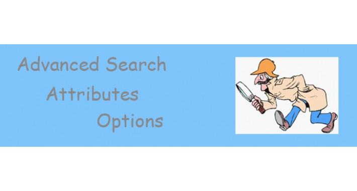 Advanced Search Attributes
