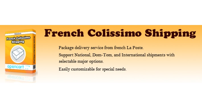 French Colissimo Shipping oc1.x