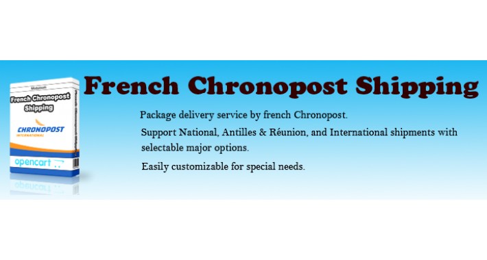 French Chronopost Shipping oc1.x