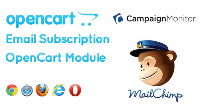 Mailchimp/CampaignMonitor Email Subscription