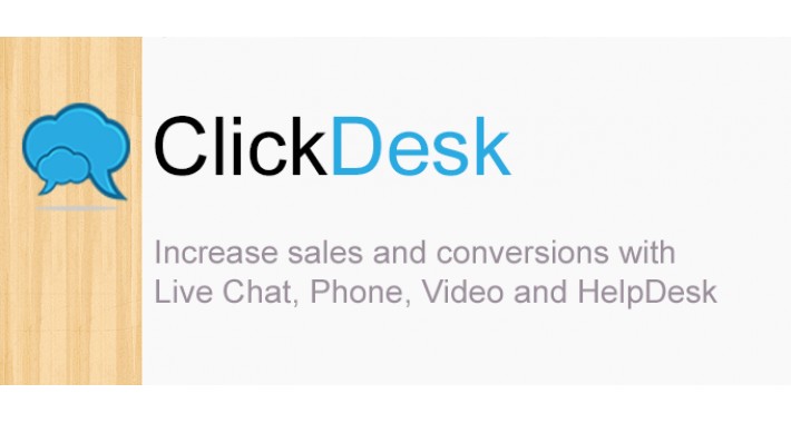 ClickDesk Live Chat & Help Desk Support Module