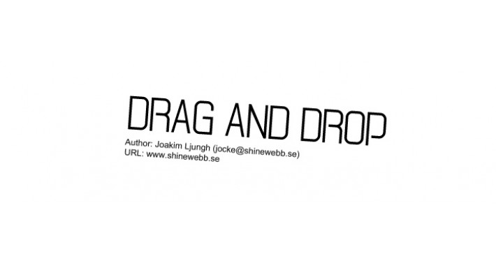 Drag and Drop - Add to Cart v1.12 (vQmod) Drag and Drop - Add to Cart v1.12 (vQmod)