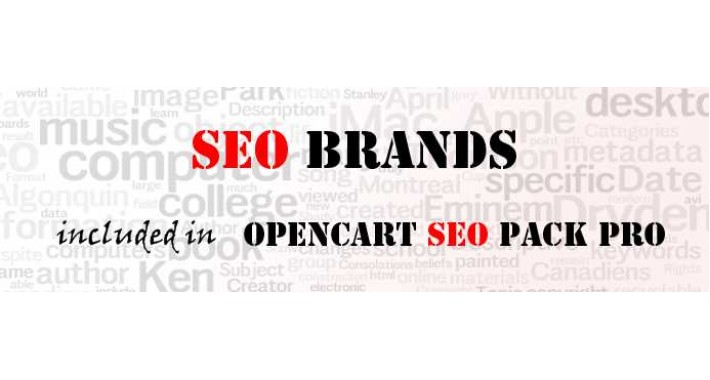  [NEW] SEO Brands (from Opencart SEO Pack PRO)