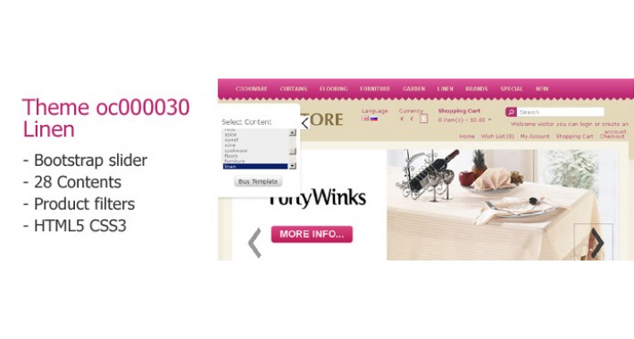 OpenCart 1.5 Theme oc000030