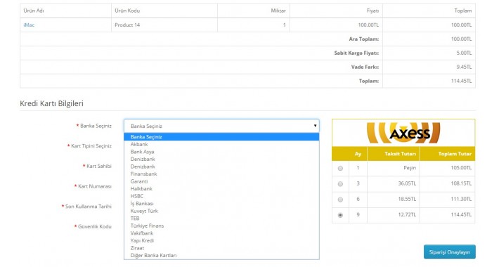 Aktifbank Sanalpos 2.0.X - 2.1.X - 2.3.X