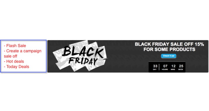 [New] Flash Sale - Boost the sales of your online shop