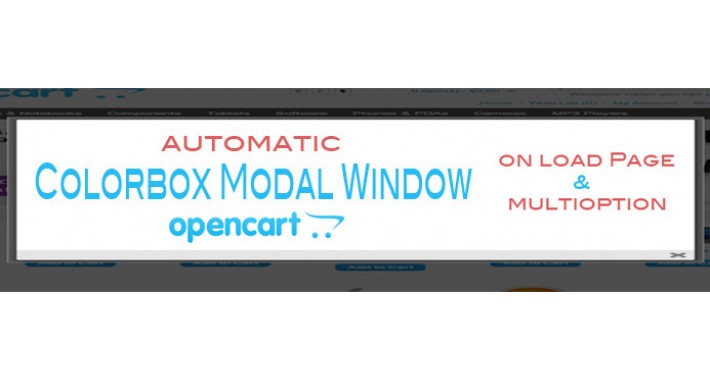 [vqmod] Colorbox Modal Window on load Page