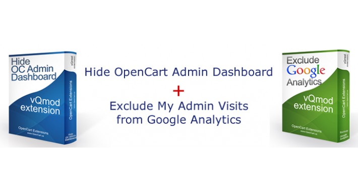 Back-End 2-in-1 (Exclude Admin Visits From GA + Hide Dashboard)