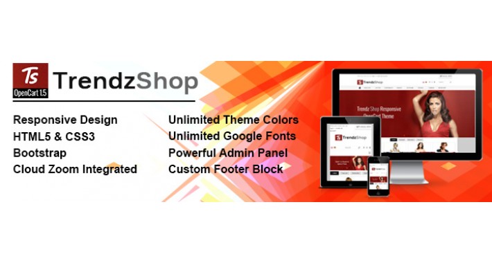 Trendz Shop - Premium Responsive OpenCart Theme