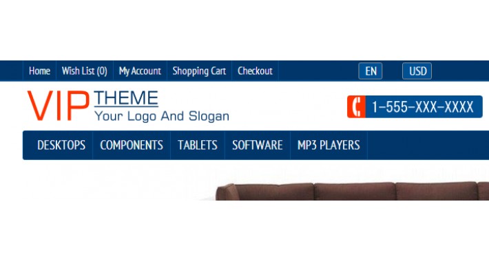 Vip-0601 PREMIUM OPENCART THEME