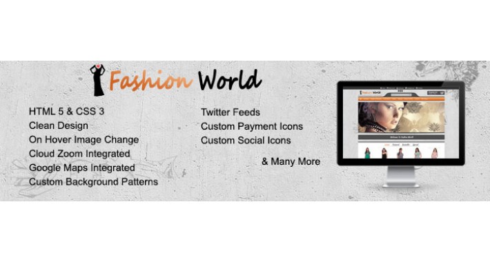 Fashion World - Opencart Theme