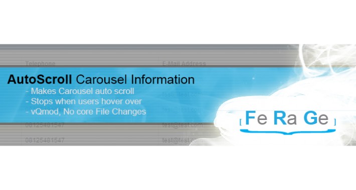 Autoscroll Carousel
