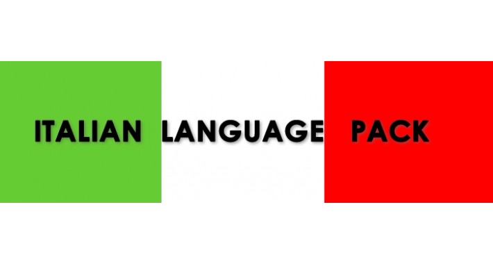 Italian Language Professional Pack 1.5.5.x
