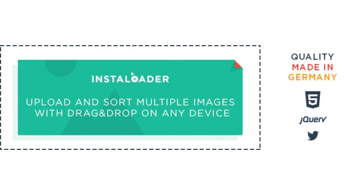 Upload and Sort Multiple Images with Drag&Drop – InstaLoader