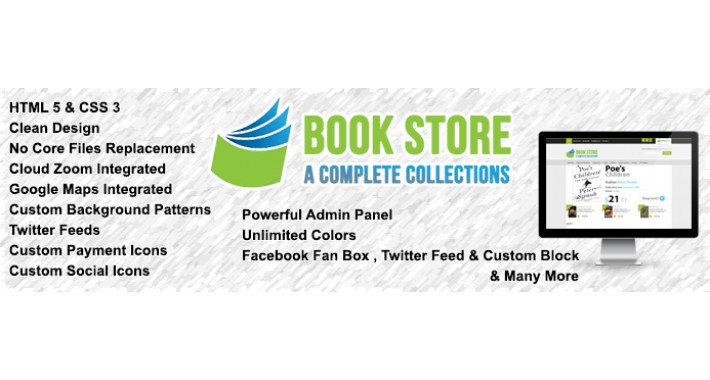 Bookstore - Premium Opencart Theme 1.5.6.4