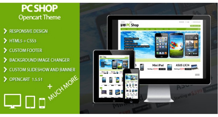 Pc Shop Responsive
