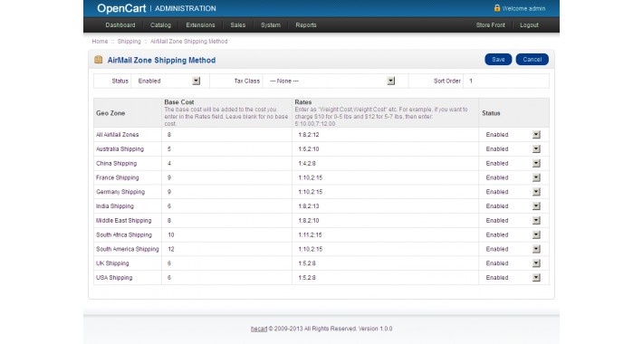 Airmail Intelligent Shipping