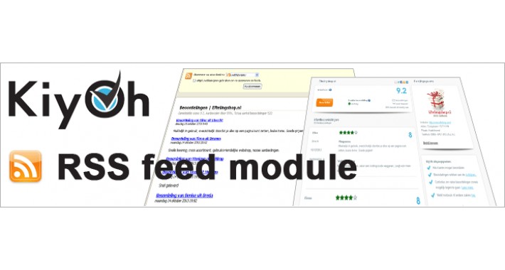 Kiyoh rss feed display module