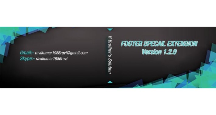 Footer Special Extension