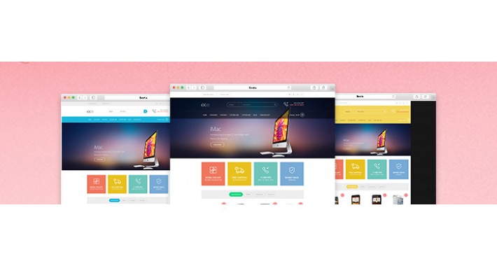 iOC7 – A responsive OpenCart theme with modern flat design