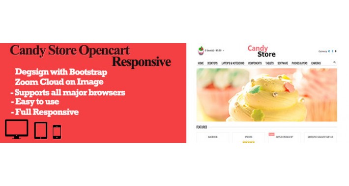 Candy Store Responsive