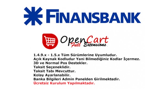 Finansbank Taksitli Sanal Pos