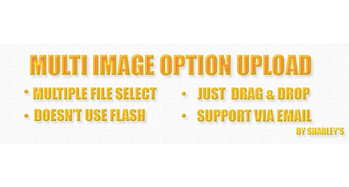 (Vqmod) Multi Image Option Upload