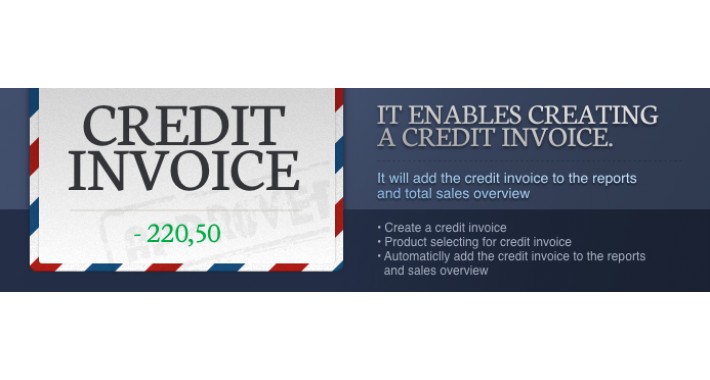 Credit Invoice