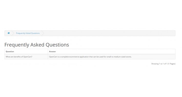 FAQ System