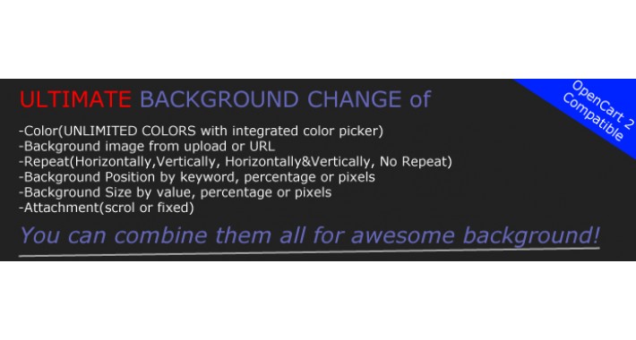 ULTIMATE BACKGROUND CHANGE