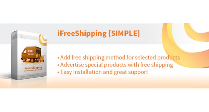 iFree Shipping - for selected products