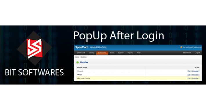Popup After Login