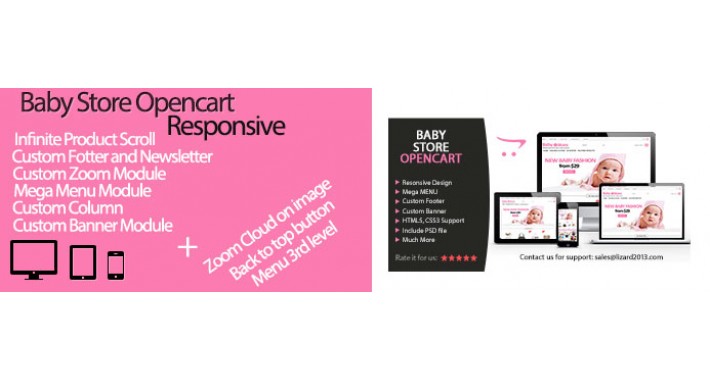 Baby Store Premium Responsive