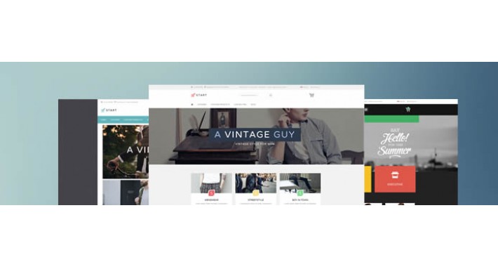 Start - Modern minimalist fashion theme