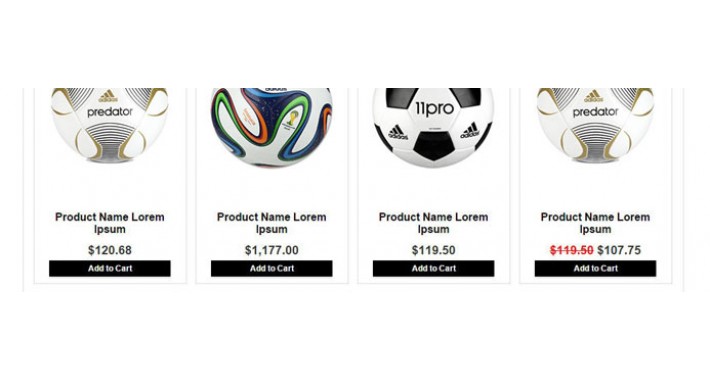 Footbal Store opencart templates with multi layout Footbal Store opencart templates with multi layout