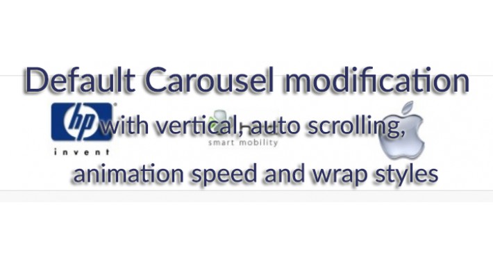 Carousel modification with auto-scroll + more (vQmod)