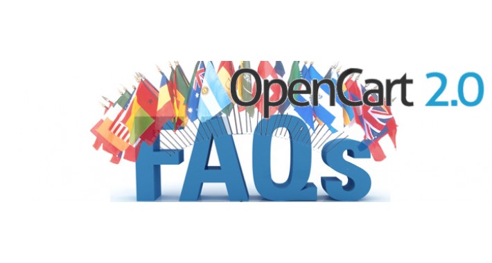 FAQ Frequently Asked Questions - Multi-languages - OpenCart 2.0