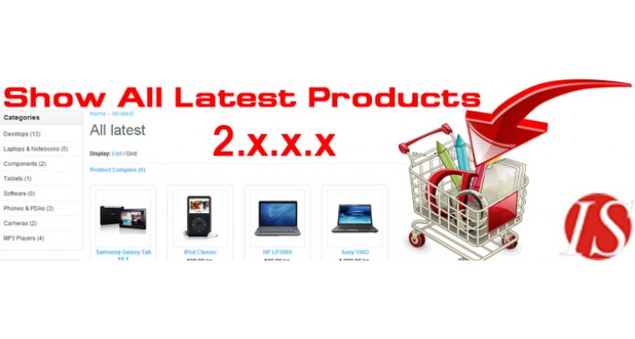 Show All Latest Products v.2.x.x.x