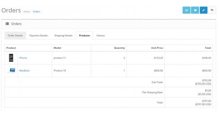Add Image to Order List (VQmod)
