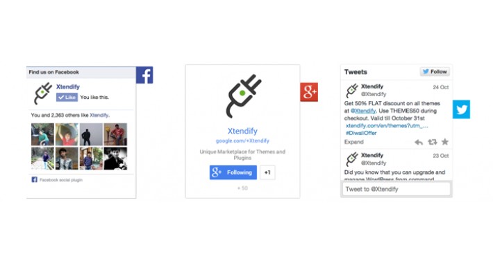 Social Sidebar
