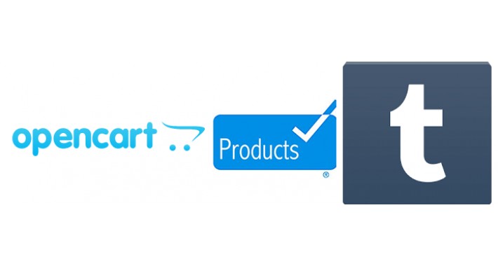 Tumblr integration of products