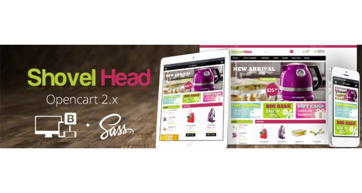 Atchworks - Shovelhead theme Opencart 2.x