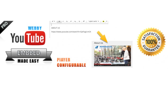 Webby Youtube Embbed Made Easy Ver1.0