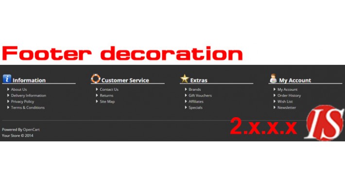 Footer decoration 2.x.x.x