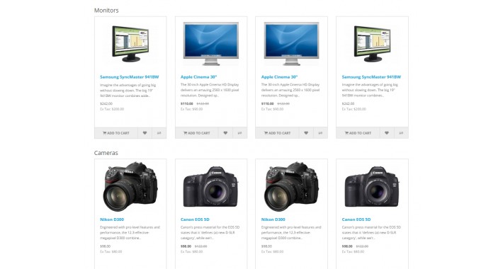 Latest Products by Category