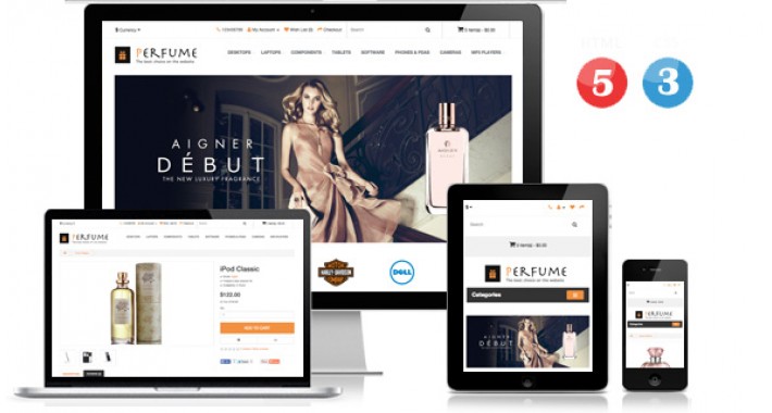 A Shopy Perfume - Responsive Opencart Theme
