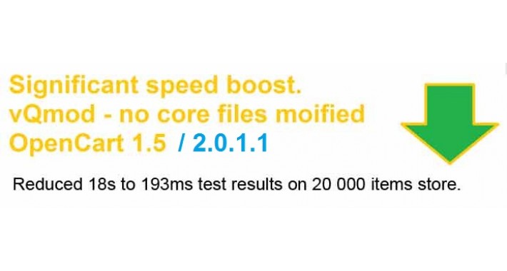 GGW vQmod Speed Boost Product Count Disable